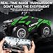 Wickena RC Cars FPV Camera RC Car with LED Lights - High Speed Remote Control Racing Truck for Adults & Kids, 1:28 Scale Hobby Grade Off-Road Buggy Gift Set, HD Live Video & Night Driving