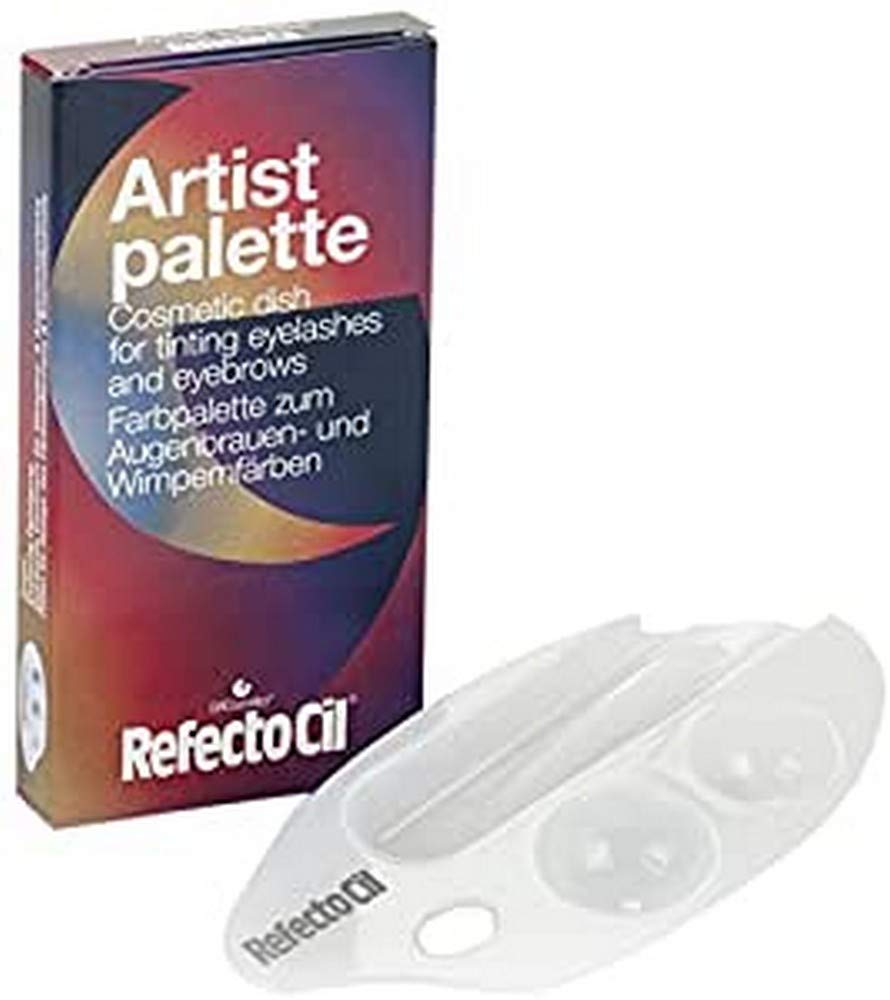 GWCosmetics RefectoCil Artistpalette – Artistpalette zum Färben von Augenbrauen und Wimpern