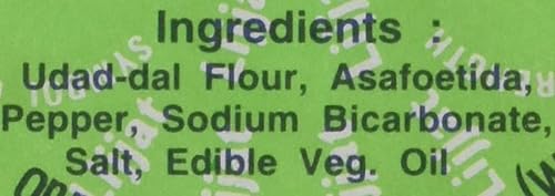 Miniatura 4 de lijjat papad, udad (Black Pepper), 7.06-ounce Pack (Pack de 20)