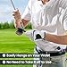 4 Pack Golf Club Brush and Club Groove Cleaner with Retractable Zip-line and Aluminum Carabiner Cleaning Tools , Golf Gifts for Men, Golf Accessories, Golf Ball Cleaner, Easily Attaches to Golf Bag