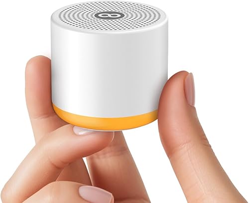 Máquina portátil de ruido blanco, mini máquina de sonido con luz, 30 sonidos relajantes, recargable para adultos, bebés, niños, máquina de ruido
