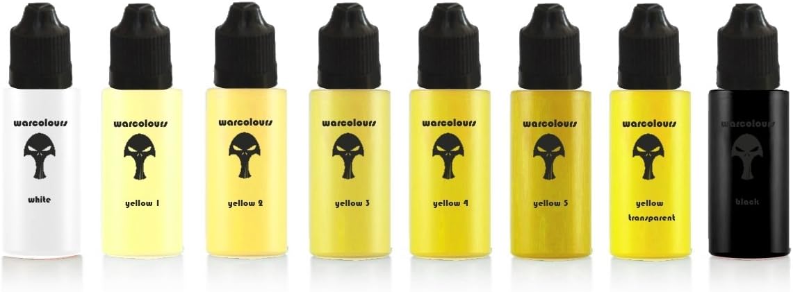 Warcolours Acrylic Starter Set (Yellow)