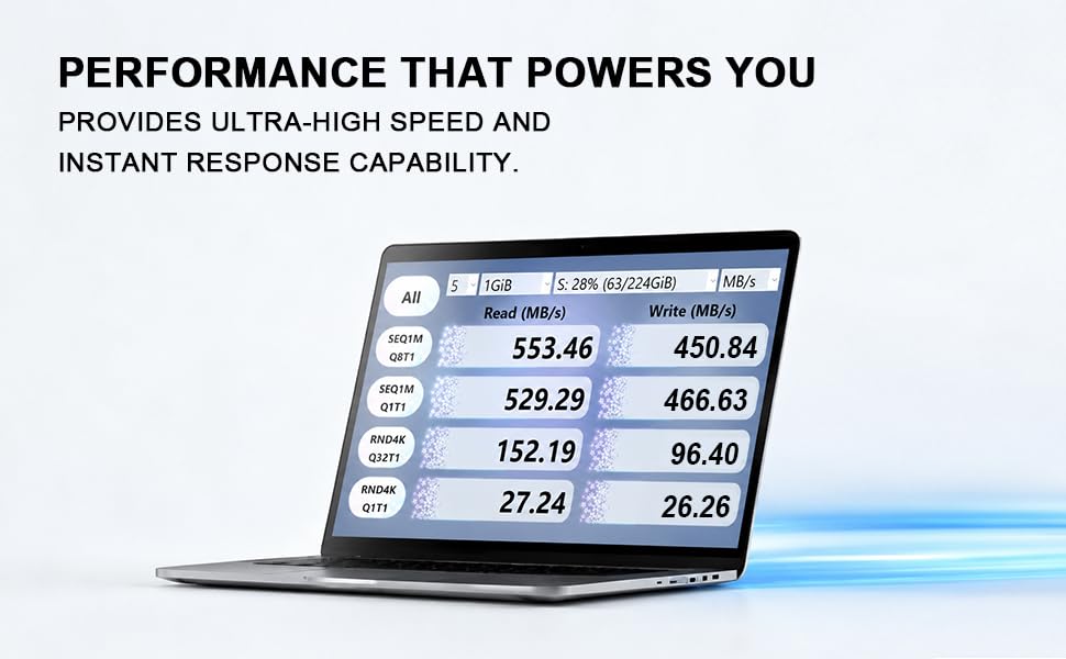 Image of M.2 2242 SSD 128GB Ngff Internal Solid State Drive High-Performance Hard Drive for Desktop Laptop SATA III 6Gb /s Includes SSD (128GB, M.2 2242)