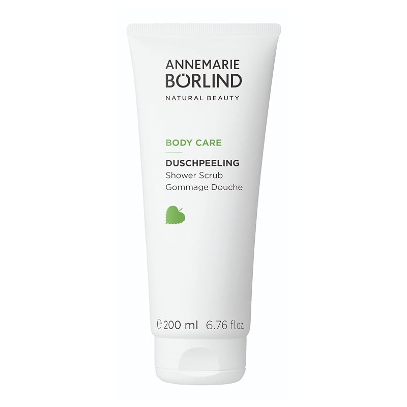 Esfoliante corporal para banho ANNEMARIE BÖRLIND BODY CARE com extrato orgânico de bambu e aloe vera, 200 g