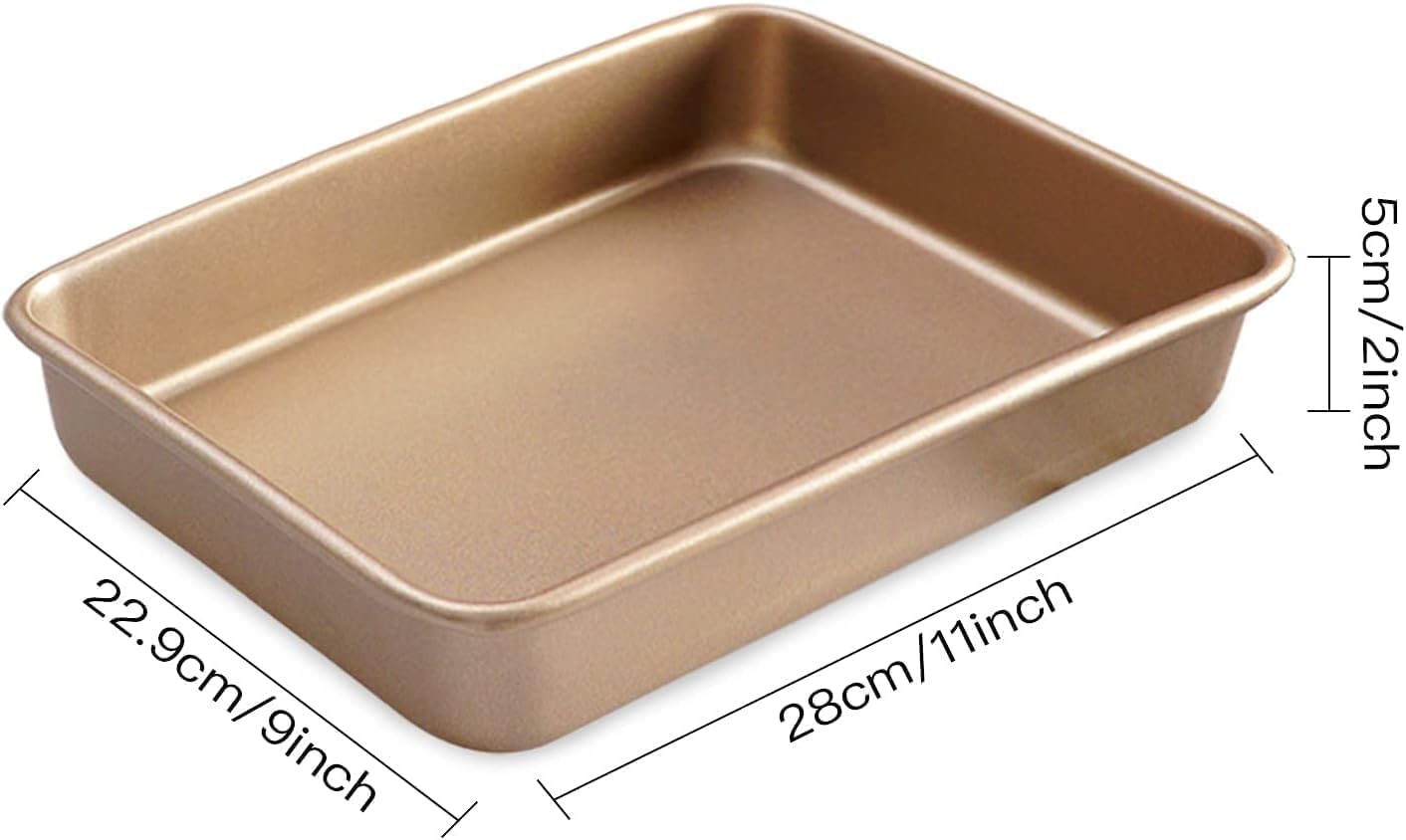 11 Inch Baking Sheet Pans, Deep Size Baking Pan Nonsti Cookie Sheet