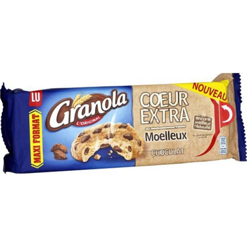 Granola L'Original LU Coeur Moelleux Chocolat Maxi Format x6