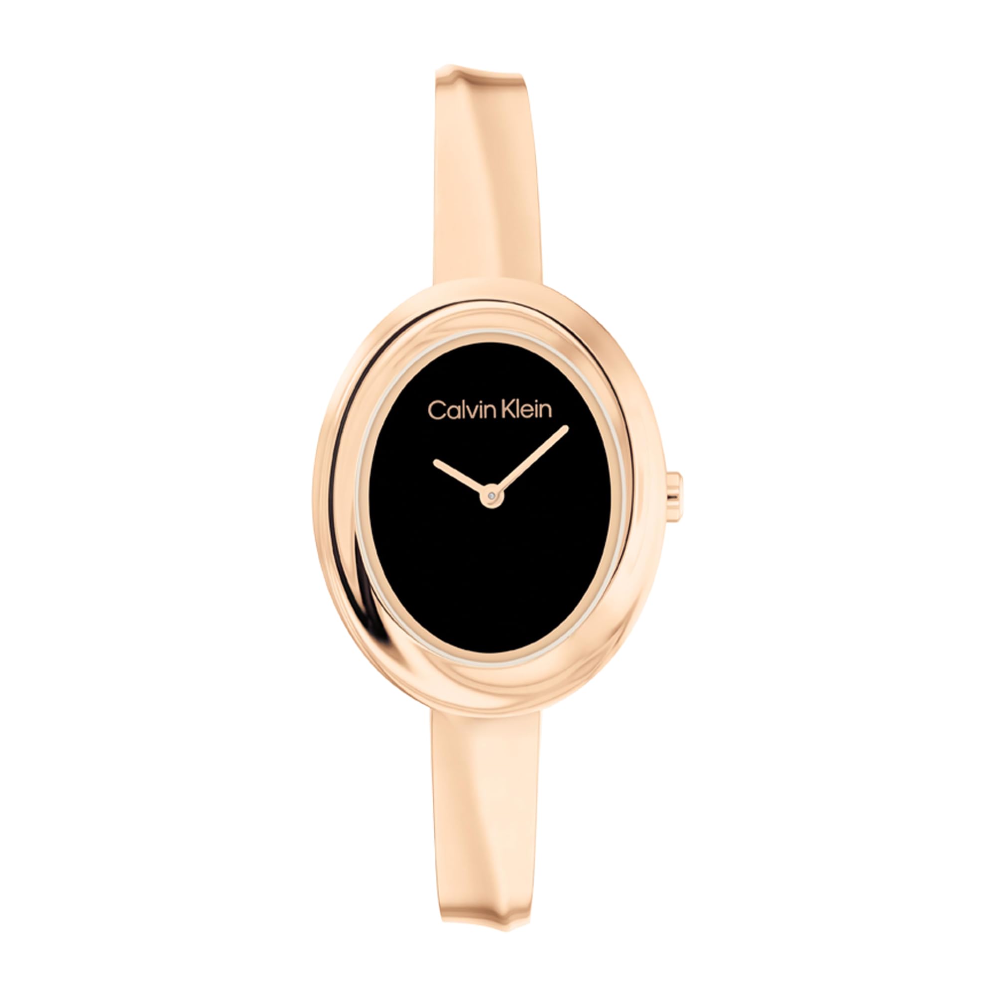 calvin klein Twisted Bezel Qtz Basic Mini Oval Dial Women's Watch-picture-13