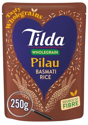 Tilda Microwave Wholegrain Pilau Rice 250g