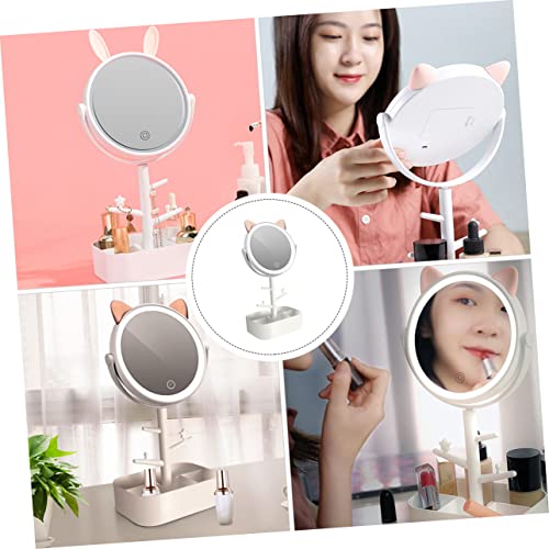 Espejo de maquillaje LED regulable con almacenamiento Ipetboom miniatura 7