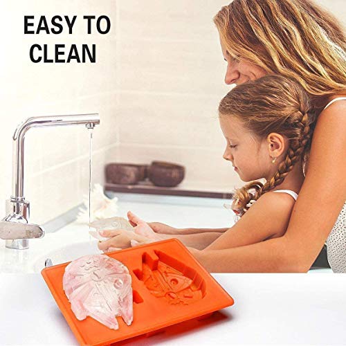 image for Unknown Set of 8 Star Wars Silicone Ice Trays / Chocolate Molds: Storm