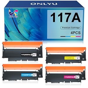 ONLYU 117A Toner Set - 4 Stück