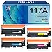 Produktbild ONLYU 117A Kompatibel für HP Toner Colour Laser MFP 179fwg 117A Set 178nwg 179fnw 150a 150nw W2070A W2071A W2072A (Schwarz Cyan Gelb Magenta)