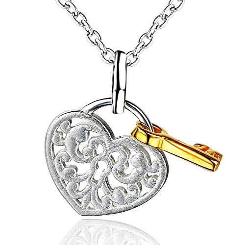 Collier cœur et clé en argent : le cadeau idéal pour femme