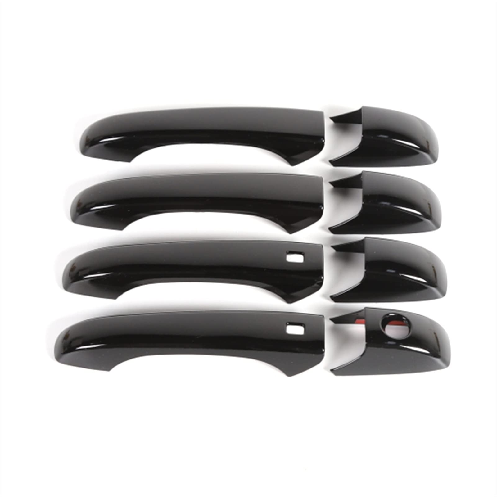Rinkteea 1 Exterior Car Door Handle For Chrysler 300C 2010-2020 Car Exterior Door Handles Trim Cover Abs(1)