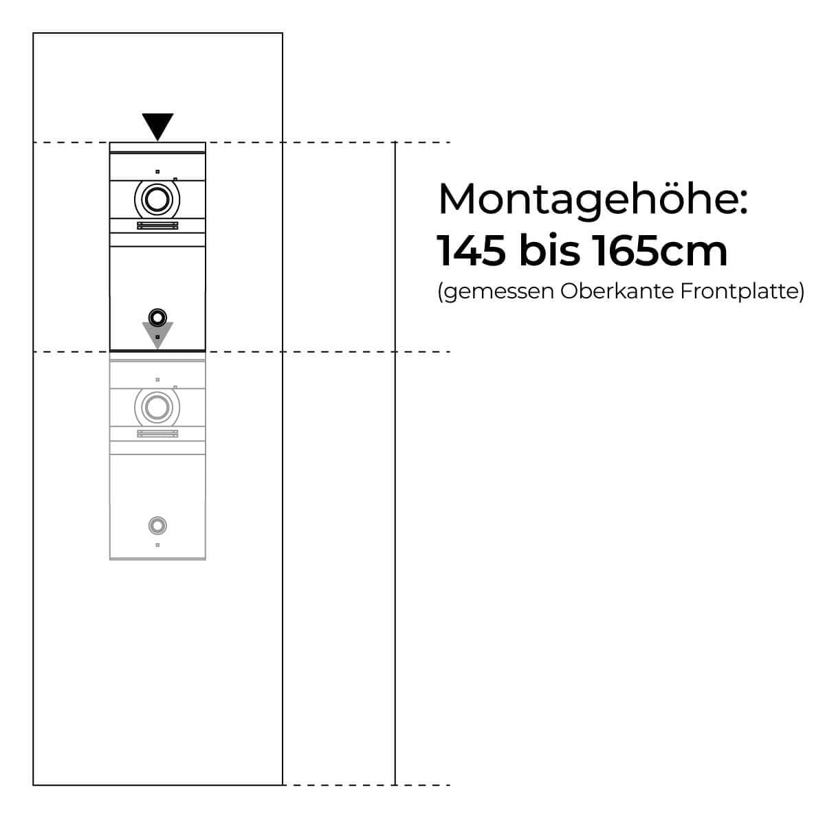 Metzler VDM10 2.0 Colson - Videoportero con cámara FullHD, monitor opt. 7", aplicación para smartphone, con conexión para abridor de puerta, conexión: 2 cables IP, regulador de hielo