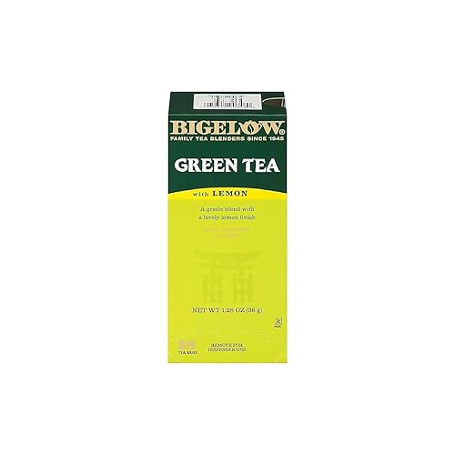Miniatura 62 de Bigelow Tea Té verde bigelow con bolsas de té de limón con cafeína Caja de 20 contar - Paquete de 6