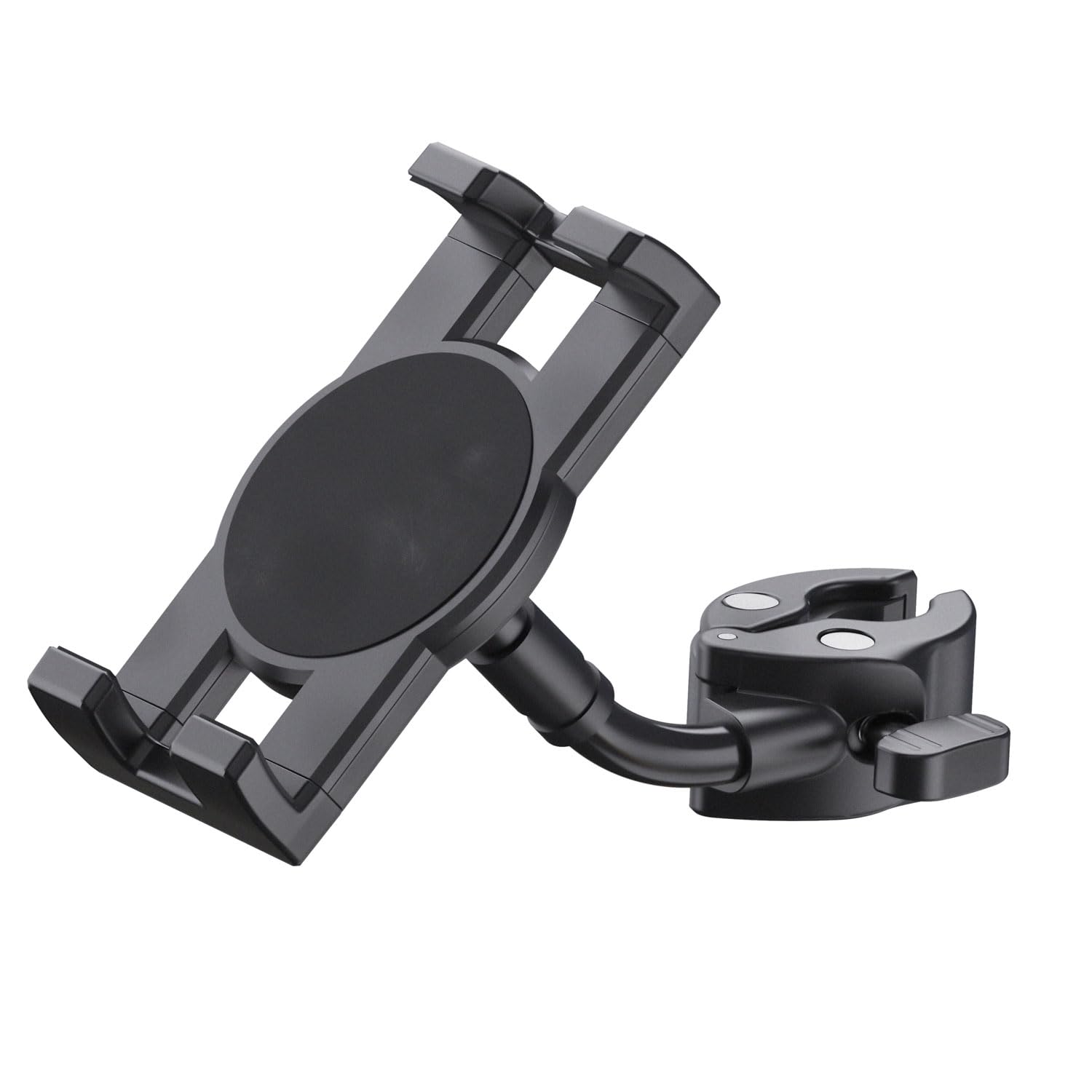 K-M 19764 - Supporto per smartphone con morsetto per tubi e treppiedi con panno in microfibra Keepdrum