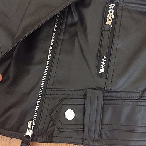 BoBoLily Donna Giacca Pelle Elegante Moto Biker