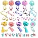 Tiny Pet Shop lps Pet Shop Accessories, lps Collar（4pcs Random） lps Bowknot and Collar Suit to lps Cat Great Dane Dog, Collie and Dachshund Best Gift for Your Lovely lps Figures(Cat Not Included)