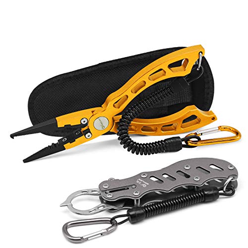 サンライク（SANLIKE）フィッシングプライヤー＆フィッシュグリップ 2点セット