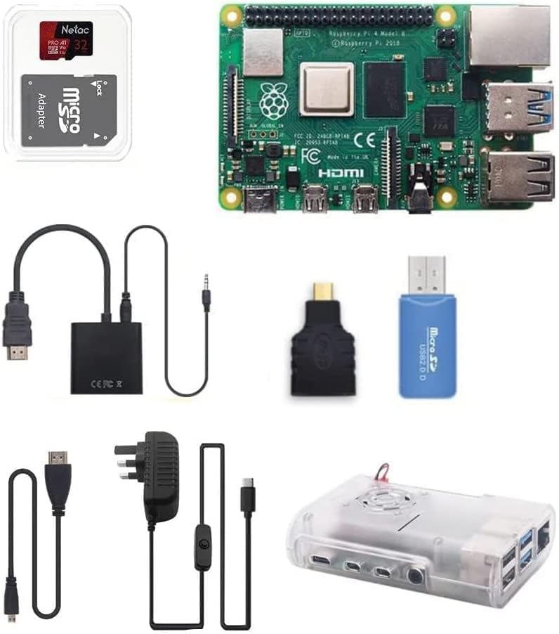 Besomi ElectronicsDektop Starter Kit For Raspberry Pi 4 Model B (2gb)