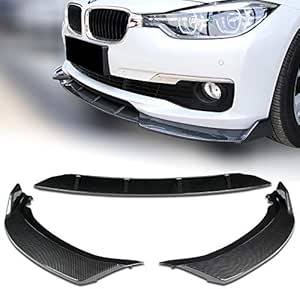 Amazon.com: EPARTS 3 Pieces Front Bumper Body Kit Spoiler Lip ...