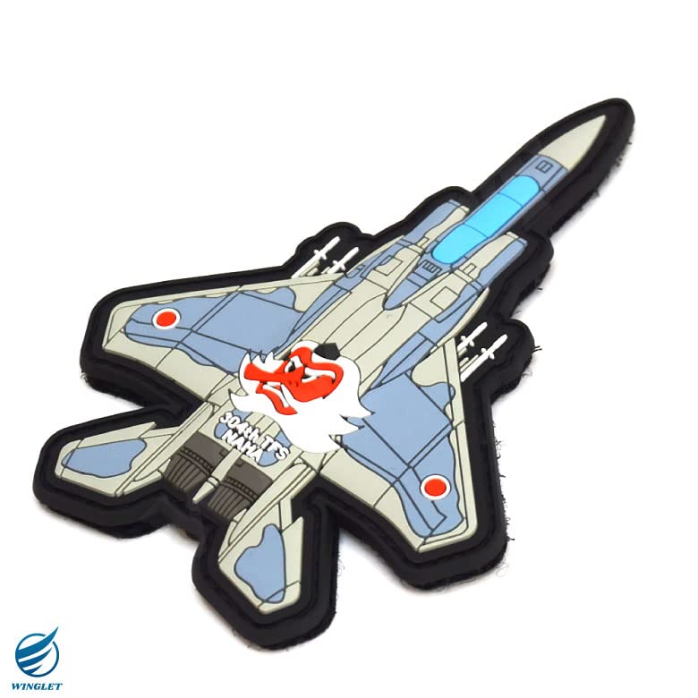 航空自衛隊304イーグルドライバー　ワッペン 航空自衛隊グッズ 那覇基地 304飛行隊 EAGLE DRIVERブルー