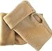 Fingerless Gloves Tan Brown Medium - Large M - L 100% Merino Wool Knit Women's Arm Warmers Cuffs Handmade Free Shipping