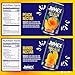 Jumex Mango Nectar Juice & Peach Nectar - Made with Fresh Fruit Puree - Tropical Fruit Juice Concentrate for Smoothie Mix, Cocktail Mixers & Kids Beverages - 11.3oz, 12 Pack Canned Drinks