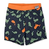Sterntaler Baby - Jungen Badeshort Kurz Wale Badehose, Marine, 62/68 EU