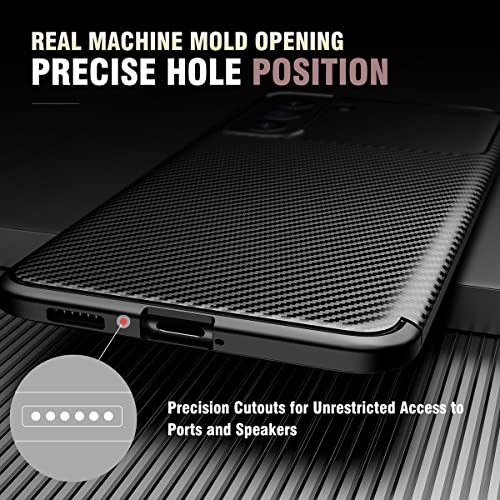 XINYEXIN Cover in Fibra di Carbonio per Samsung