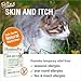 HomeoPet Feline Skin and Itch, Safe and Natural Cat Supplement for Itchy Skin, Skin and Itch Relief for Cats, 15 Milliliters