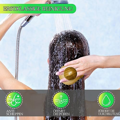 NF-Bamboo Spazzola massaggiante per cuoio