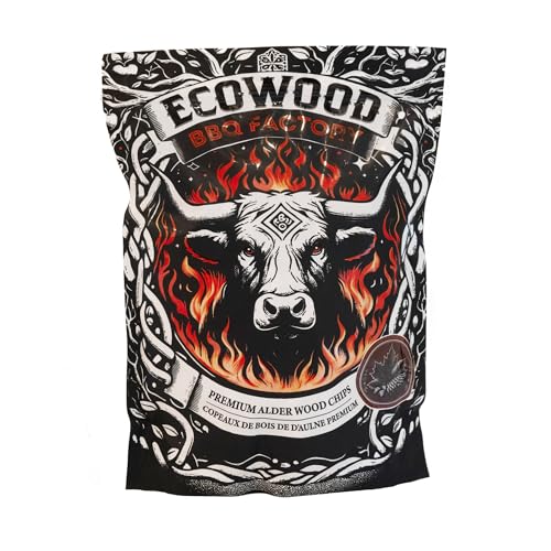 Don Bardo - Wood Smoker Chips - Apple, Cherry, Mesquite, Hickory & Oak. Can Be Used on Gas or Charcoal Grills. Smoke Wood Chips for Grilling, BBQ & Camping. 1.2 LB Bag (Hickory).