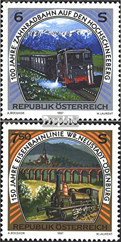 2223-2224 (completa edizione) Prophila Collection Austria 2223-2224 (Completa Edizione) 1997 Ferrovie (Francobolli per i Collezionisti) ferrovia / funicolare