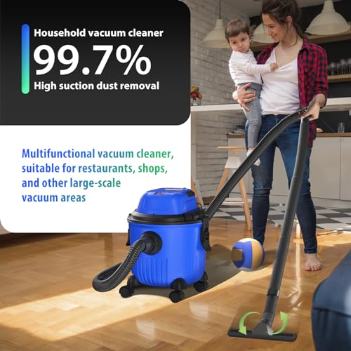 Wet and Dry Vacuum Cleaner 3-in-1, Industrial Dust Extractor with Powerful 2000W Motor, Blowing Function, 15L Container, Power Take Off & Washable HEPA Filters, For Home Workshop and Professional Use 3 Wet and Dry Vacuum Cleaner 3-in-1, Industrial Dust Extractor with Powerful 2000W Motor, Blowing Function, 15L Container, Power Take Off & Washable HEPA Filters, For Home Workshop and Professional Use - Image 3