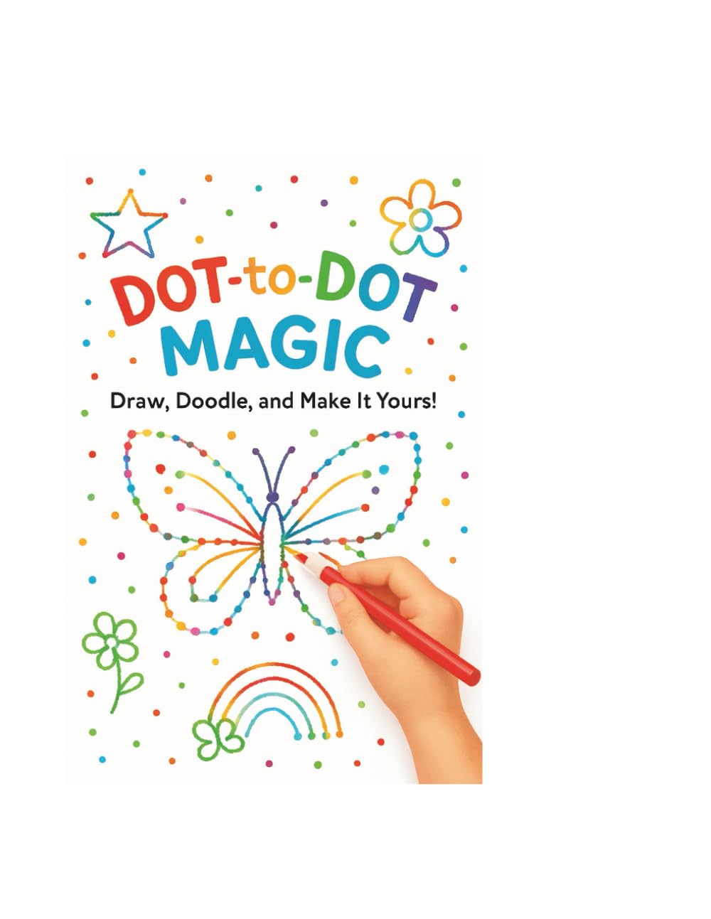 Dot‑to‑Dot Magic: Draw, Doodle, and Make It Yours!: Creative Activity Book for children Ages 6-13 to Build Art Skills and Boost Imagination