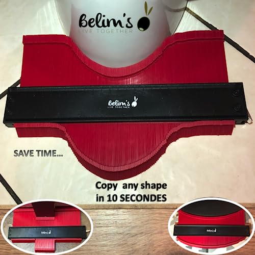XXL Lockable Contour Gauge, Metal Lock, Contour Copier, Cutting Jig, Profile Duplicator, Shape Protractor - Image 4