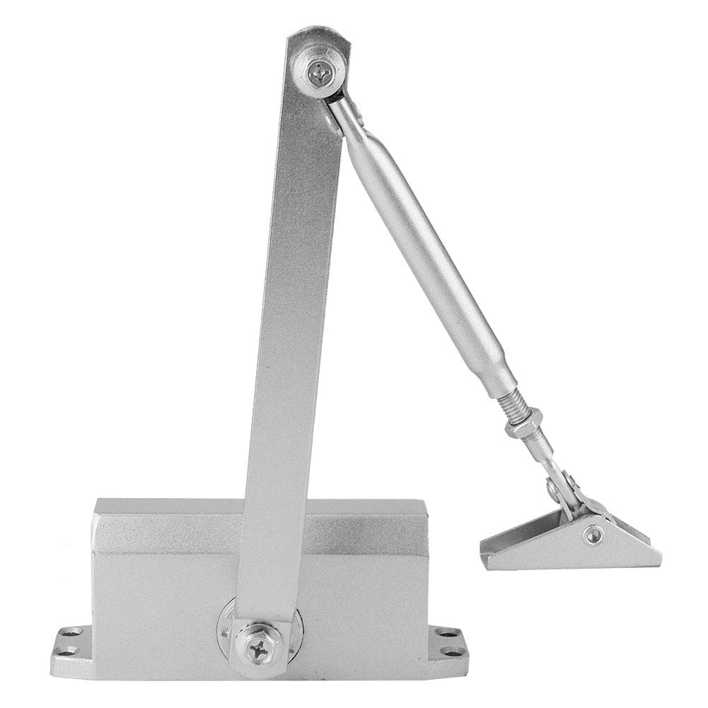 Ferme Porte Automatique, Groom Fermeture Porte à Ressort Réglable Hydraulique Amortisseur Porte Tampon Fermé usage Commercial et Résidentiel 25-35 kg