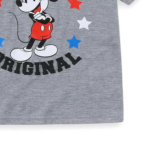 Image of Disney Mickey Mouse Boys Short Sleeve T-Shirt and Active Shorts Set for Toddler and Big Kids