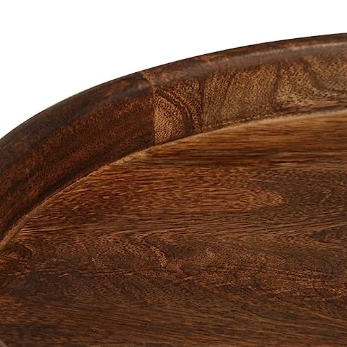 Tables basses rondes bois manguier massif lot de 3 bout de canapé - 8