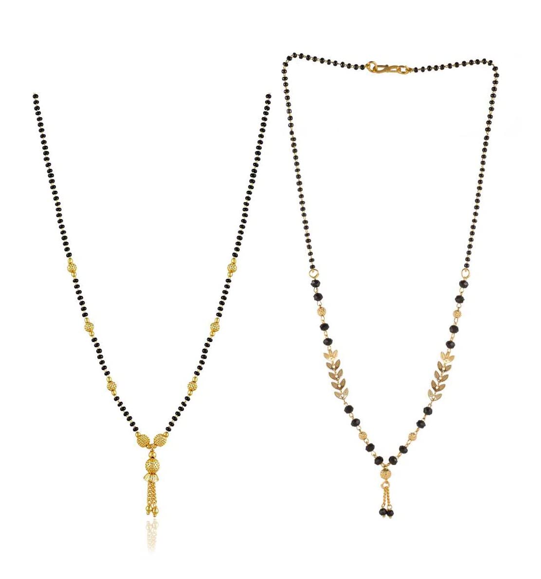 luxurious sales luxurious sell Trending Golden Gold Plated with Black Bead Short Mangalsutra for Women (B08JYXHJK9) Amazon Price History, Amazon Price Tracker