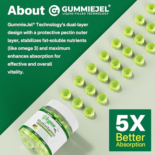 NEVISS Vegan Multivitamin for Women Men with Iron, Vitamin B12, A, D3, K2, Vegan Omega 3 (DHA/EPA), Magnesium, Zinc - Image 9