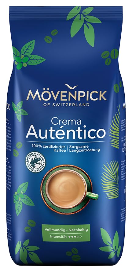 Mövenpick El Autentico Caffe Crema, whole bean, 1000g miniatura 2
