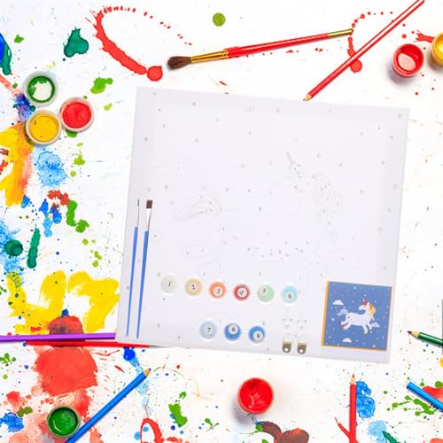 Pintura por números para niños juego didáctico para mejorar la habilidad manual en casa 5