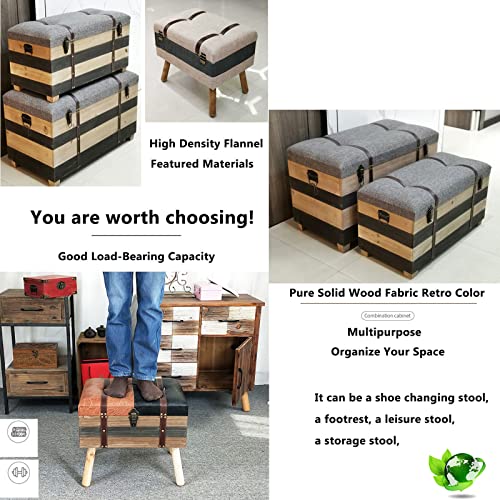 Tabouret de changement de chaussures et rangement pour entrée