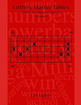 Lottery Master Tables Lottery Extrapolation System Volume 3