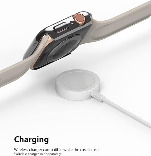 Miniatura 9 de Ringke Funda delgada de 1.575 pulgadas (1.575 pulgadas) compatible con Apple Watch Series 6, 5, 4, SE (2020), SE (2022) de 1.575 pulgadas (1.575