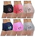GILBIN'S Women Seamless Stretch Boy Shorts Panties Various Styles Butterfly (Pack of 6)