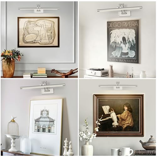 Battery Operated Picture Light for Wall Wireless Art Light 23.62 Inch by Joossnwell - Used condition - Image 5